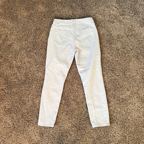 d. jeans Women's Light Gray Skinny Jeans Sz 4 - Picture 4 of 5